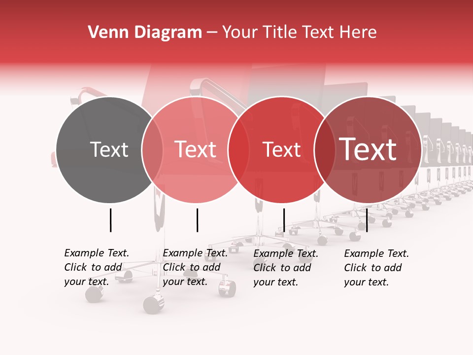 Discussion Furniture Color PowerPoint Template