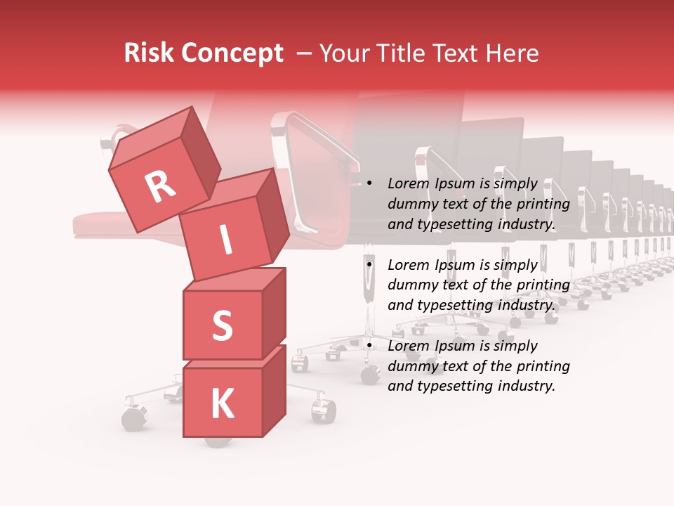 Discussion Furniture Color PowerPoint Template