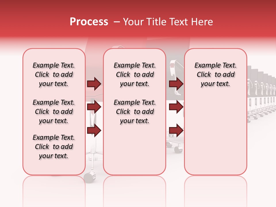 Discussion Furniture Color PowerPoint Template