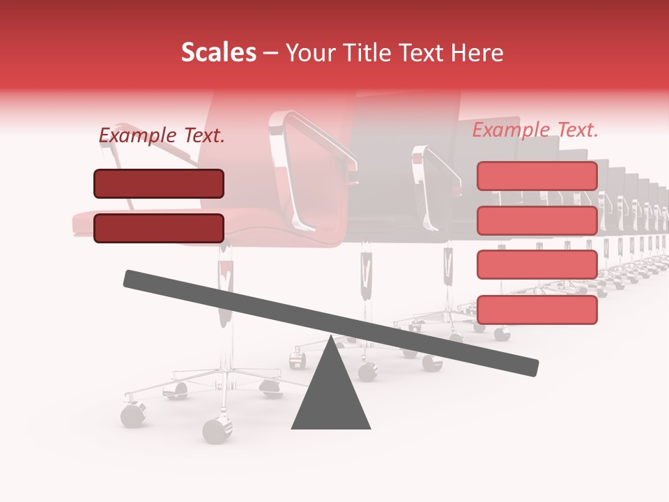 Discussion Furniture Color PowerPoint Template