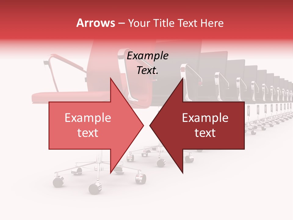 Discussion Furniture Color PowerPoint Template