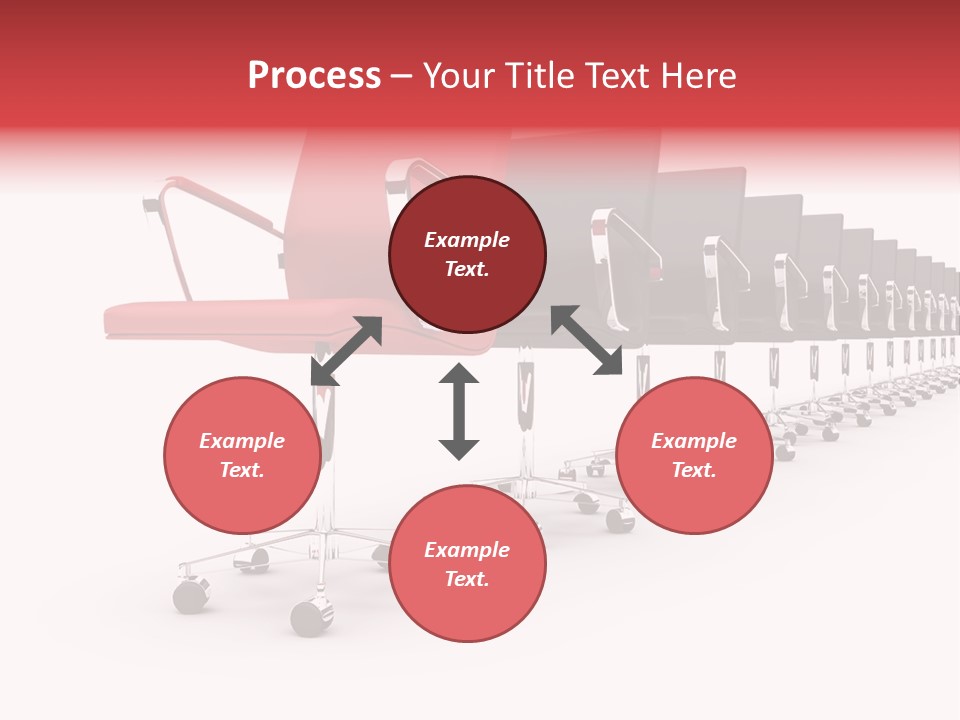 Discussion Furniture Color PowerPoint Template