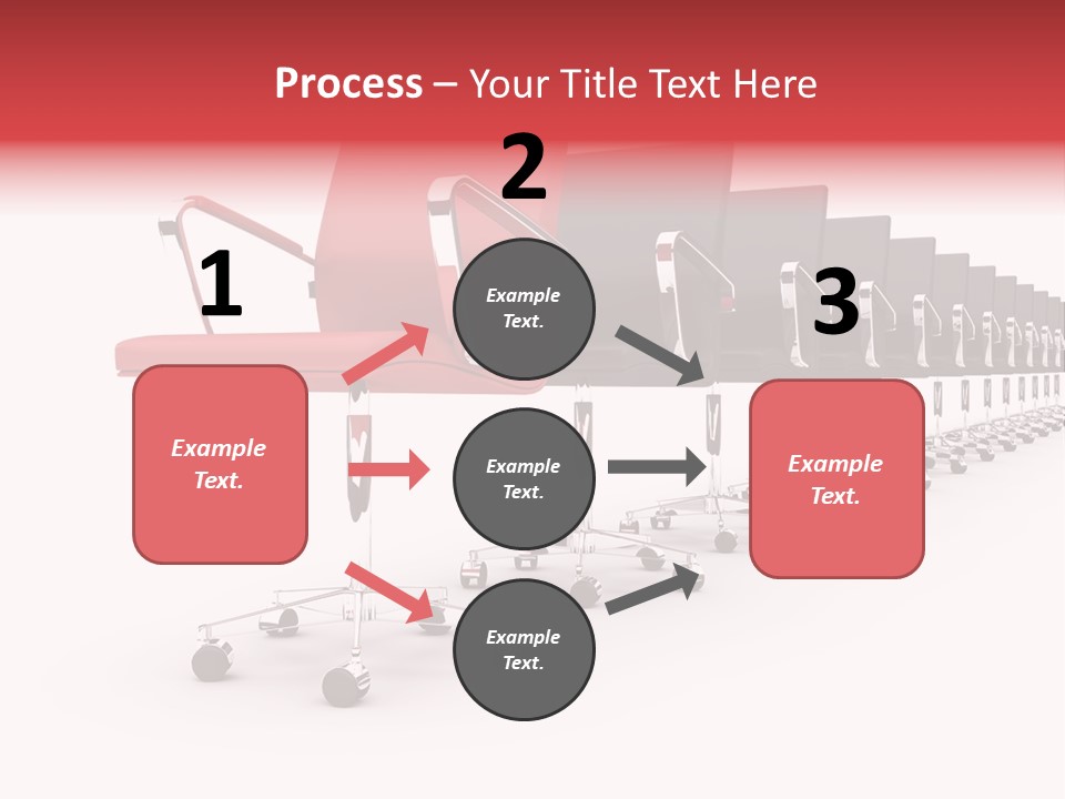 Discussion Furniture Color PowerPoint Template