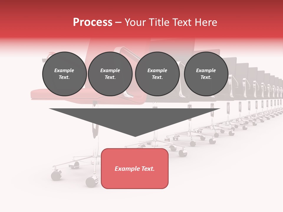 Discussion Furniture Color PowerPoint Template