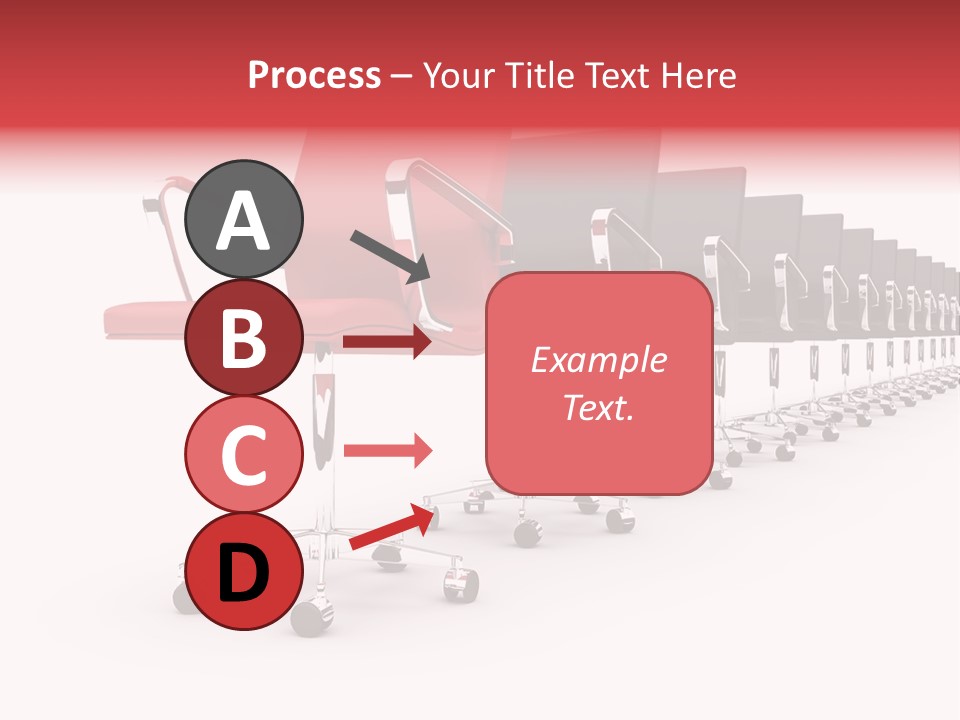 Discussion Furniture Color PowerPoint Template