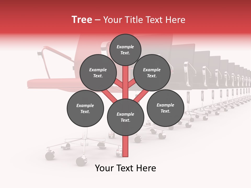 Discussion Furniture Color PowerPoint Template