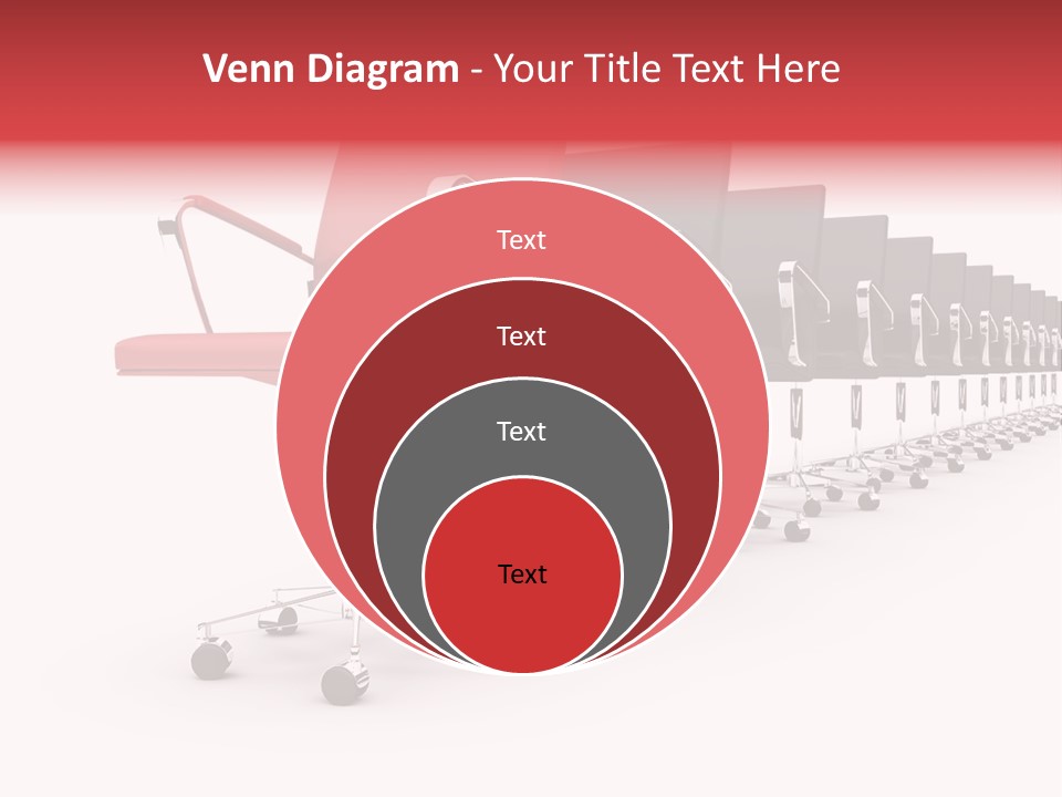 Discussion Furniture Color PowerPoint Template