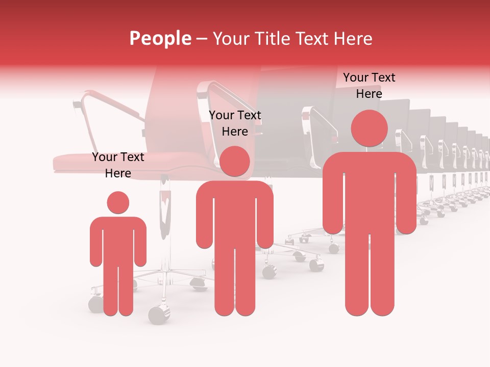 Discussion Furniture Color PowerPoint Template