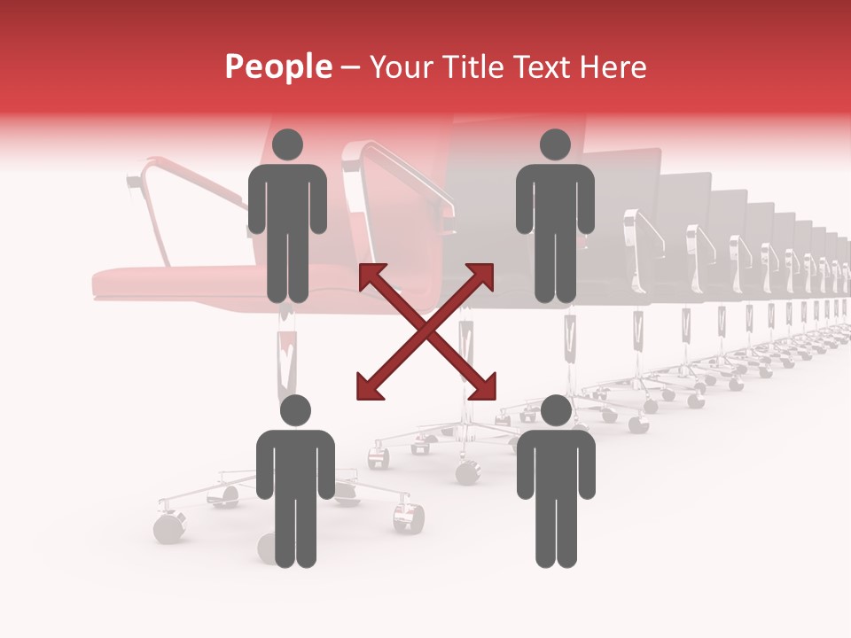 Discussion Furniture Color PowerPoint Template