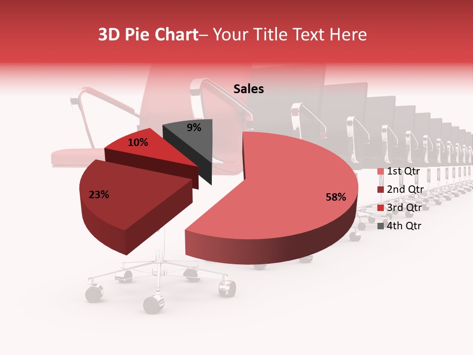 Discussion Furniture Color PowerPoint Template