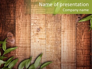 Design Grungy Boardwalk PowerPoint Template