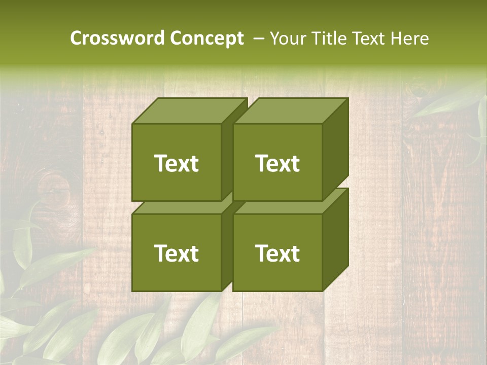 Design Grungy Boardwalk PowerPoint Template