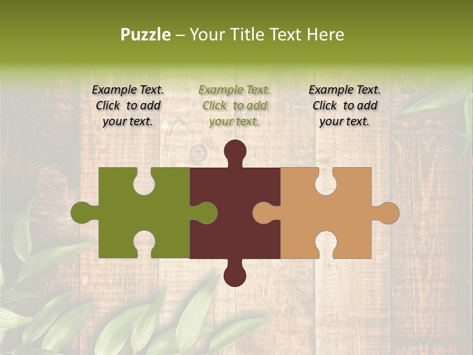 Design Grungy Boardwalk PowerPoint Template