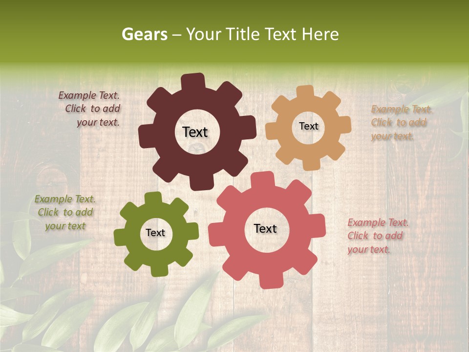 Design Grungy Boardwalk PowerPoint Template