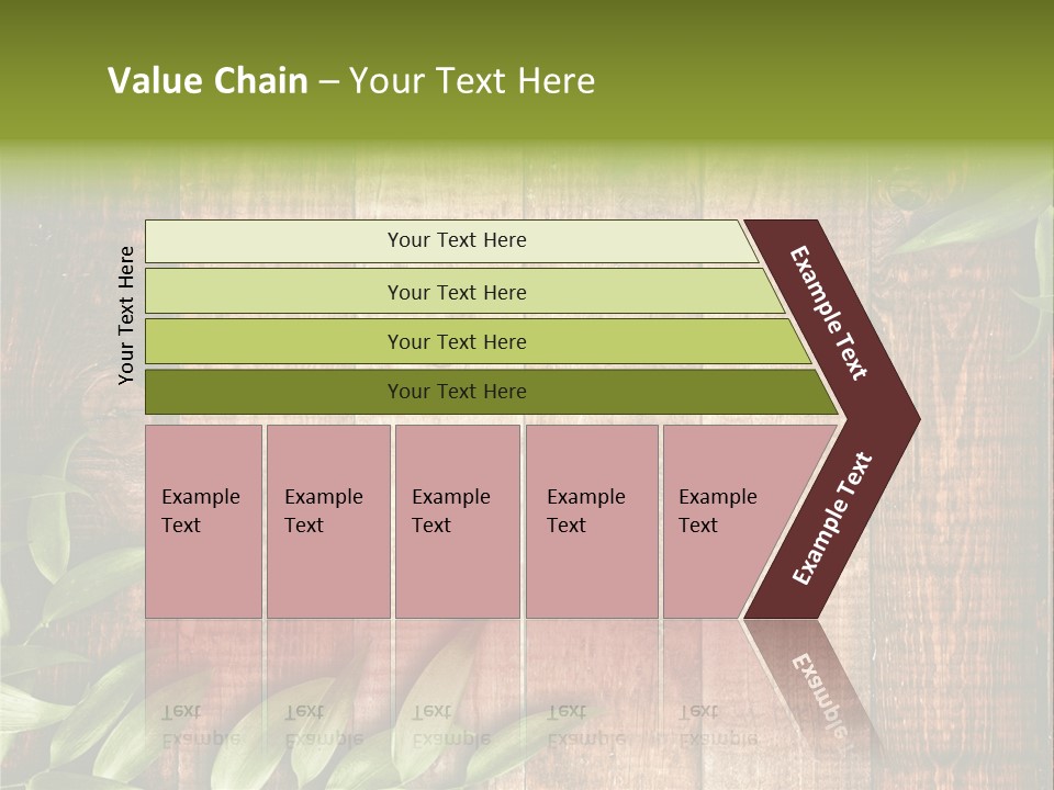 Design Grungy Boardwalk PowerPoint Template