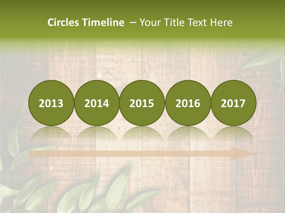 Design Grungy Boardwalk PowerPoint Template
