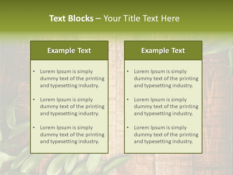 Design Grungy Boardwalk PowerPoint Template