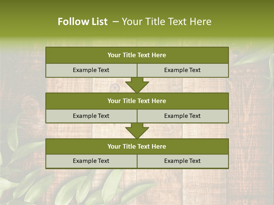 Design Grungy Boardwalk PowerPoint Template