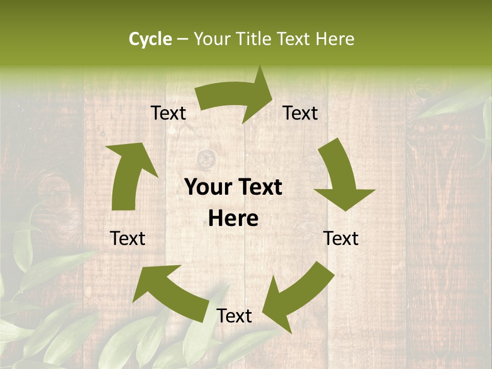 Design Grungy Boardwalk PowerPoint Template