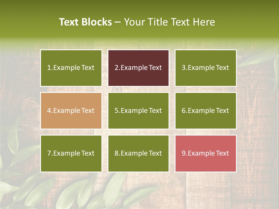 Design Grungy Boardwalk PowerPoint Template