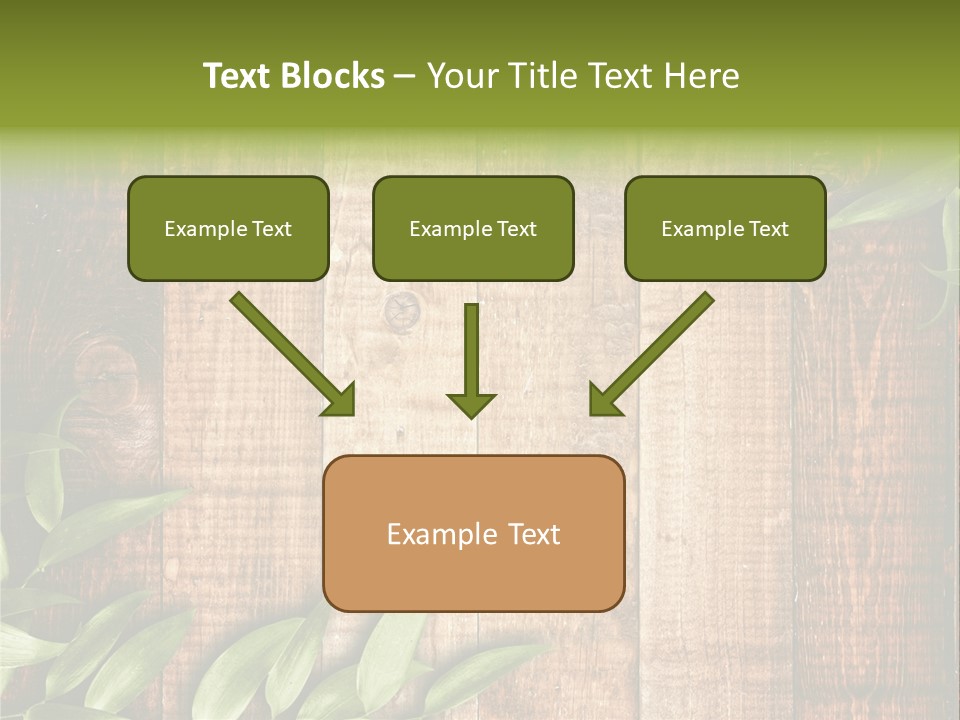 Design Grungy Boardwalk PowerPoint Template