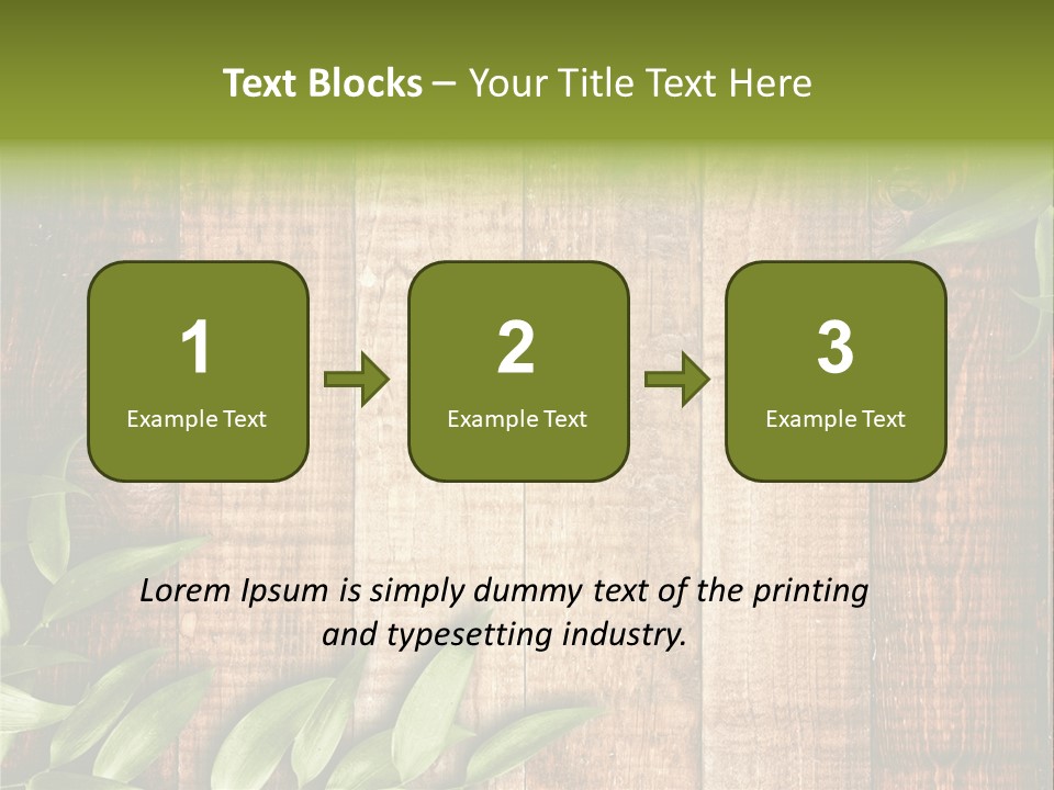 Design Grungy Boardwalk PowerPoint Template