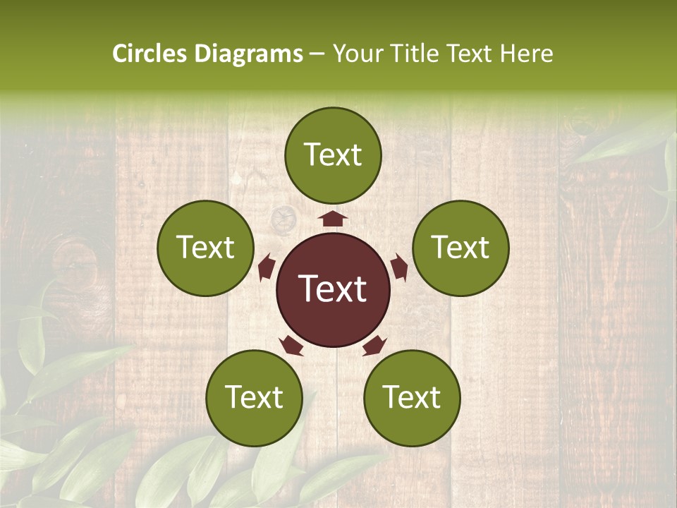 Design Grungy Boardwalk PowerPoint Template