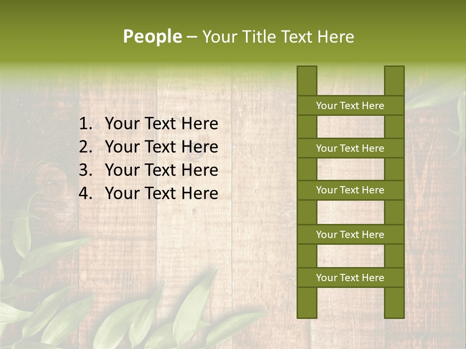 Design Grungy Boardwalk PowerPoint Template