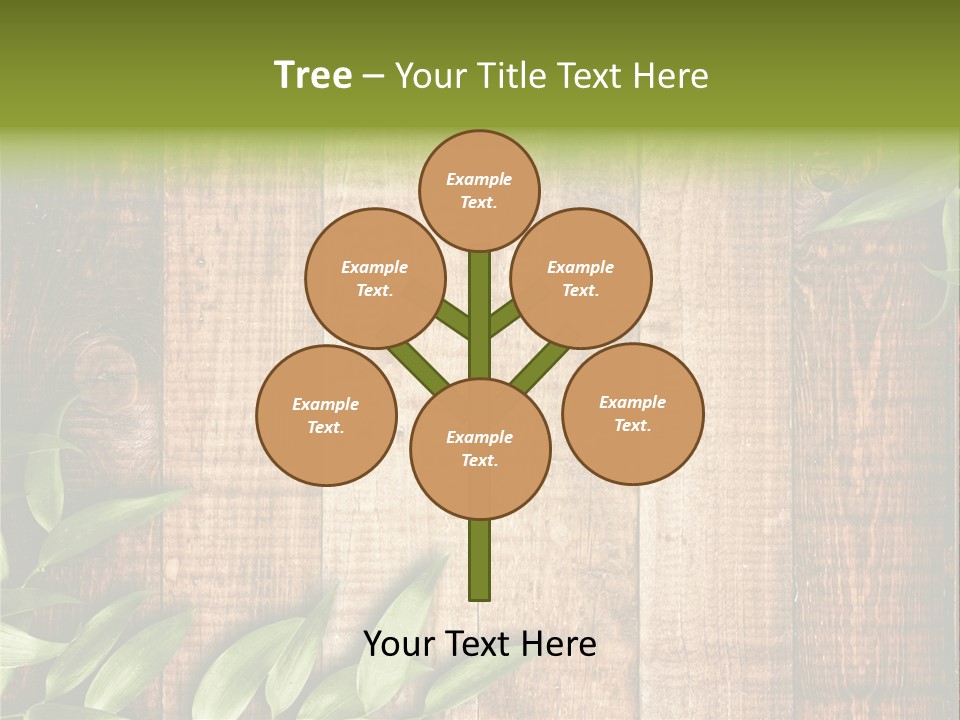 Design Grungy Boardwalk PowerPoint Template