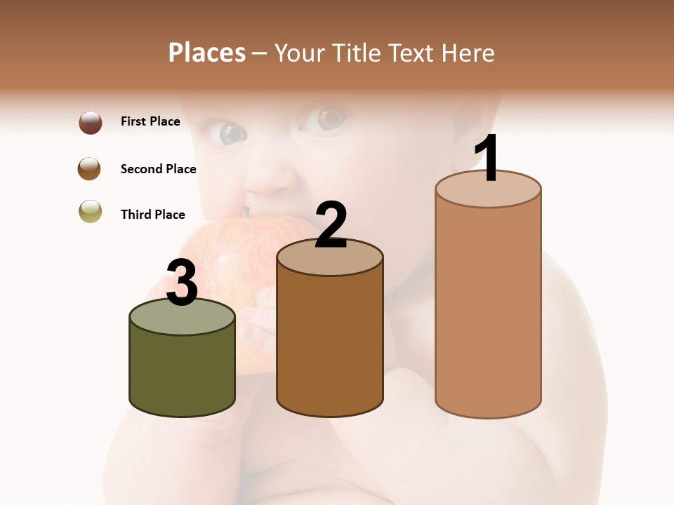 Happiness Portrait Innocence PowerPoint Template