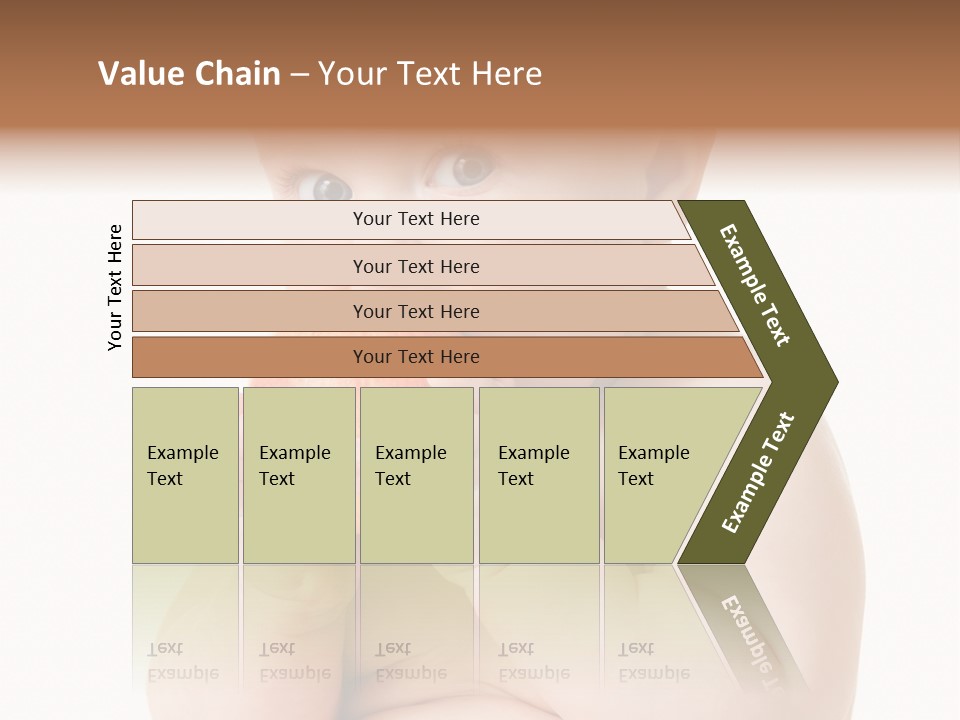 Happiness Portrait Innocence PowerPoint Template