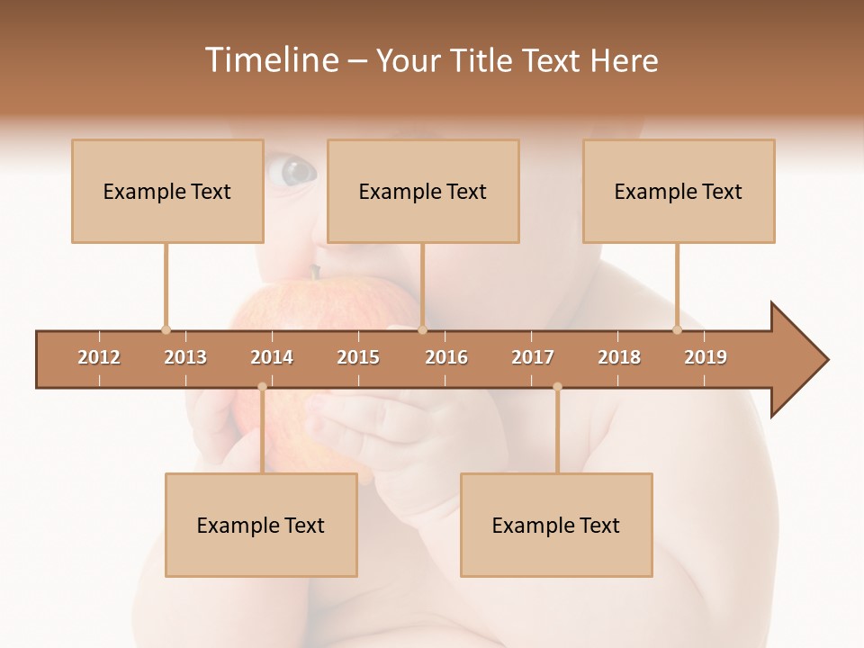 Happiness Portrait Innocence PowerPoint Template
