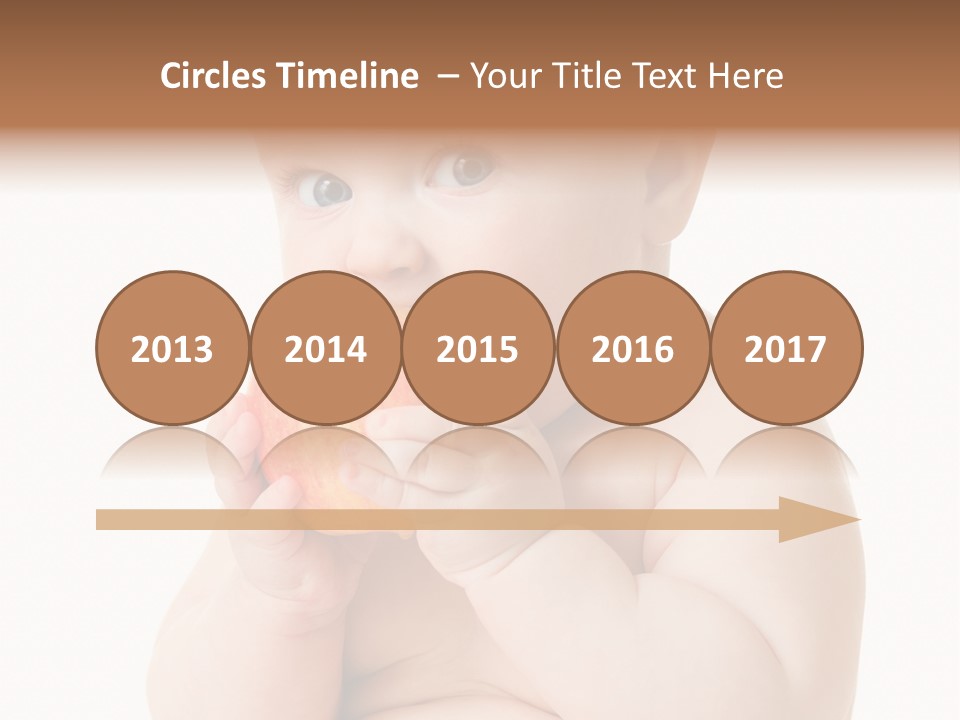 Happiness Portrait Innocence PowerPoint Template