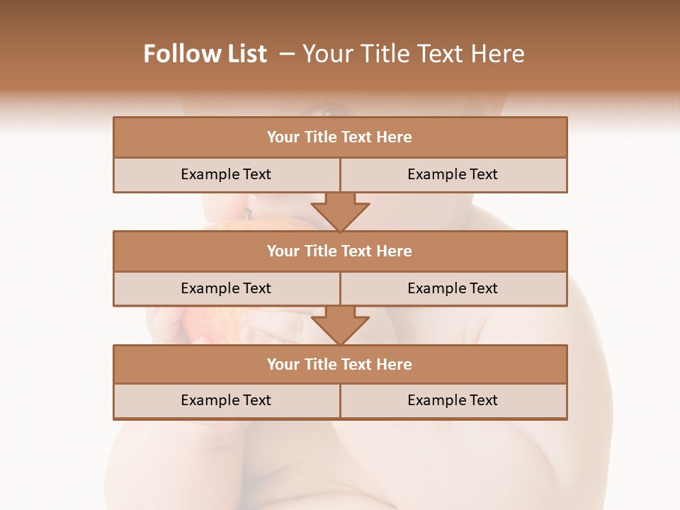 Happiness Portrait Innocence PowerPoint Template
