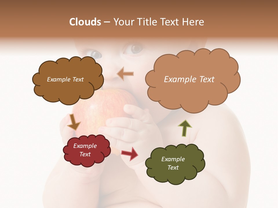 Happiness Portrait Innocence PowerPoint Template