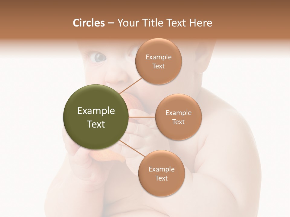 Happiness Portrait Innocence PowerPoint Template