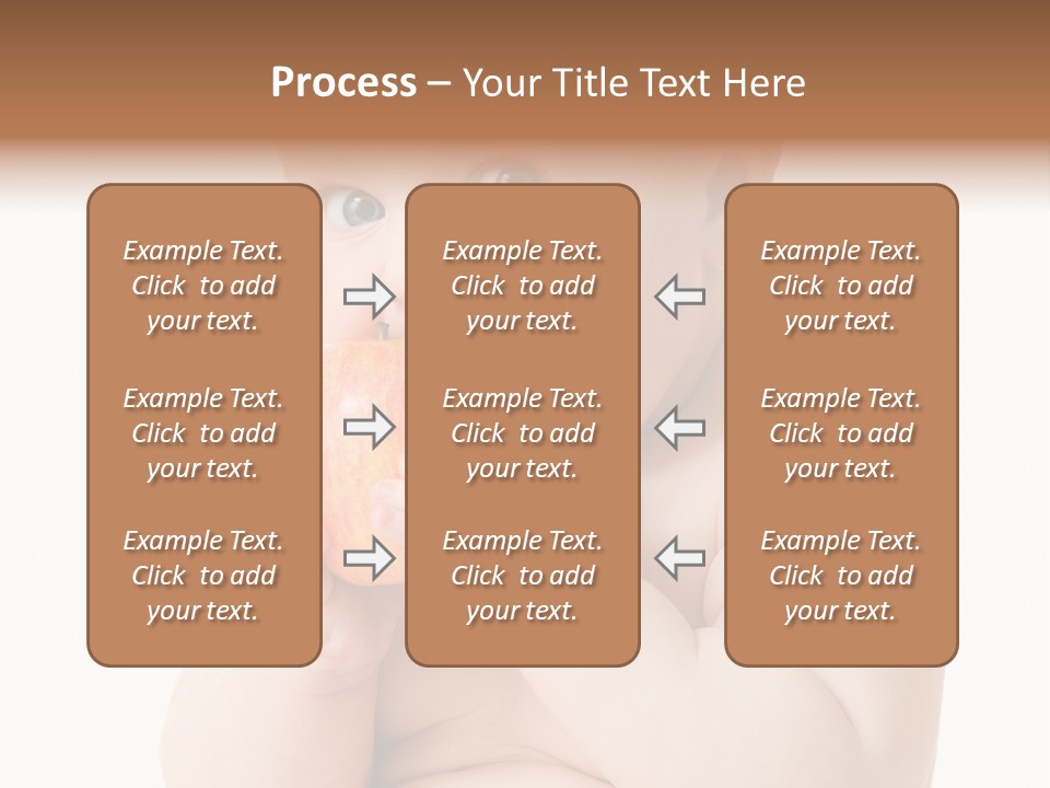 Happiness Portrait Innocence PowerPoint Template