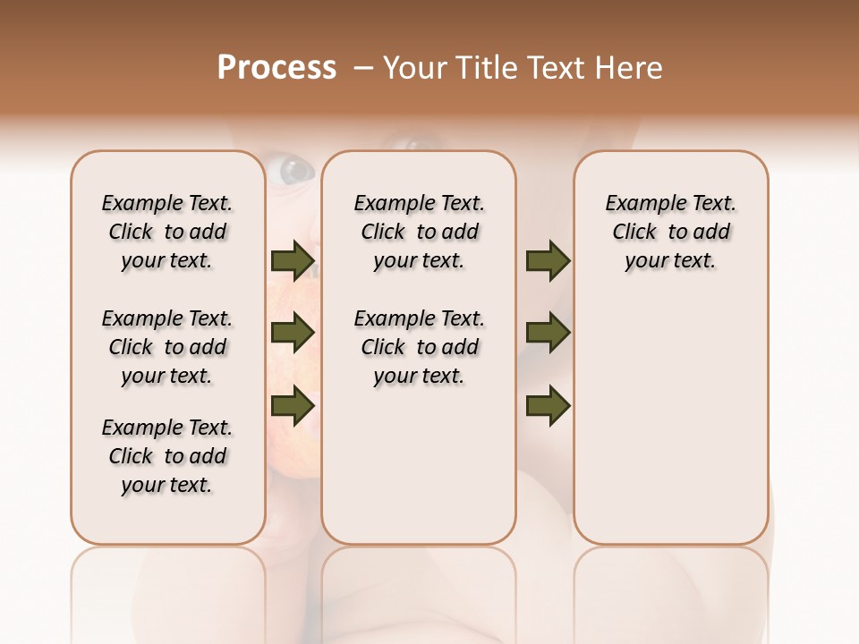 Happiness Portrait Innocence PowerPoint Template