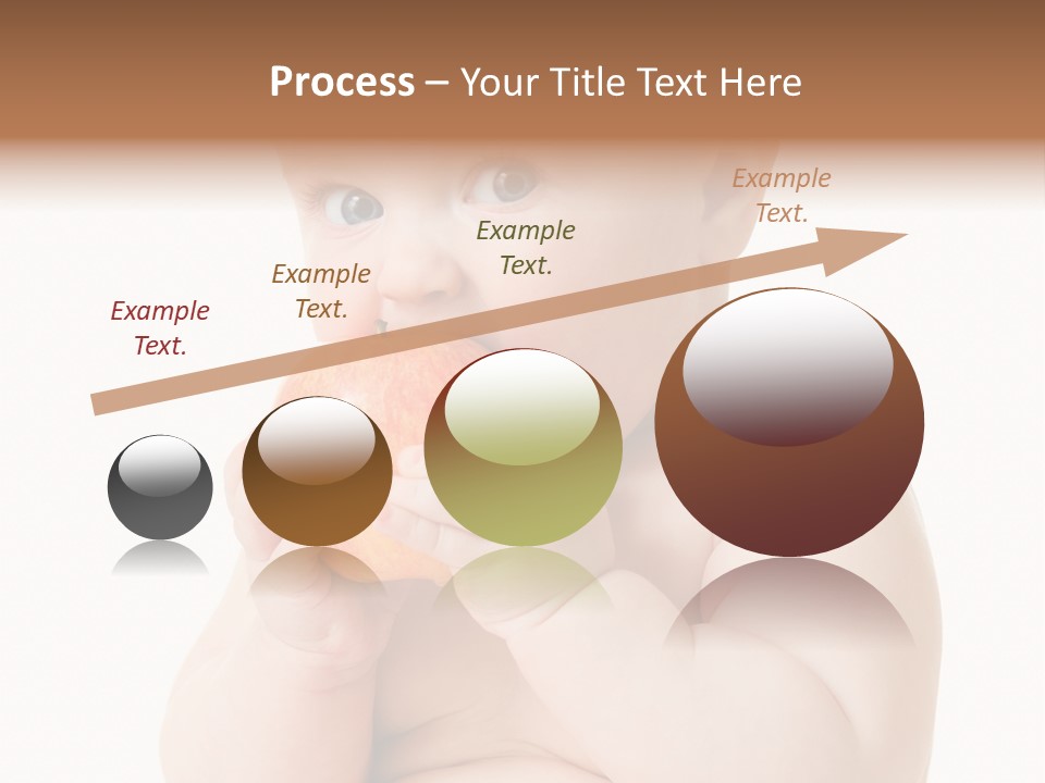 Happiness Portrait Innocence PowerPoint Template