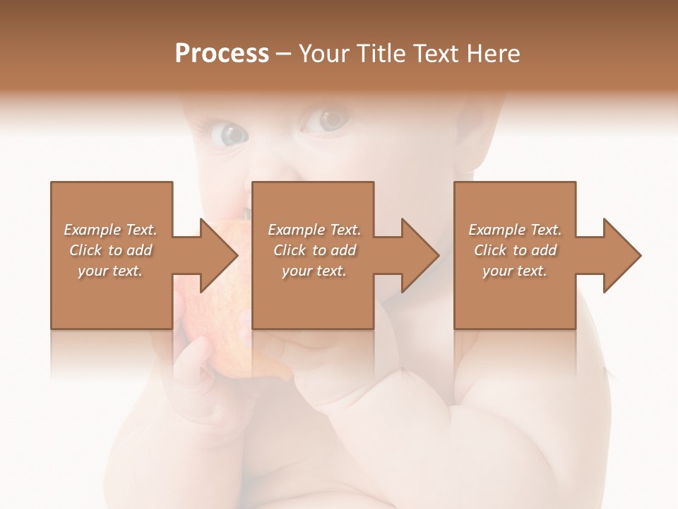 Happiness Portrait Innocence PowerPoint Template