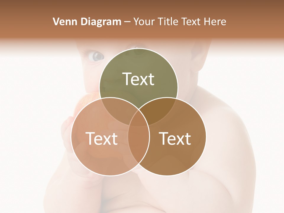 Happiness Portrait Innocence PowerPoint Template