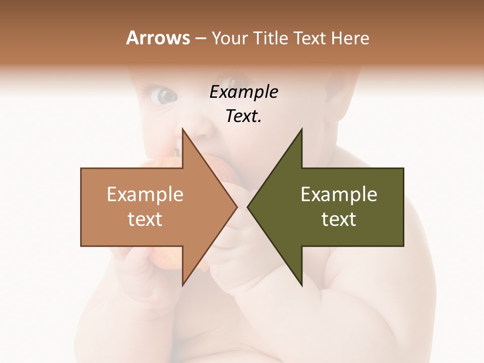 Happiness Portrait Innocence PowerPoint Template