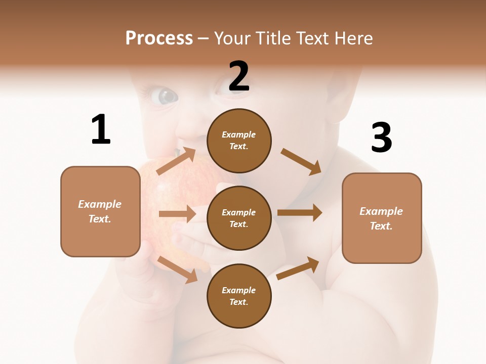 Happiness Portrait Innocence PowerPoint Template