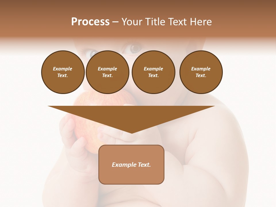 Happiness Portrait Innocence PowerPoint Template