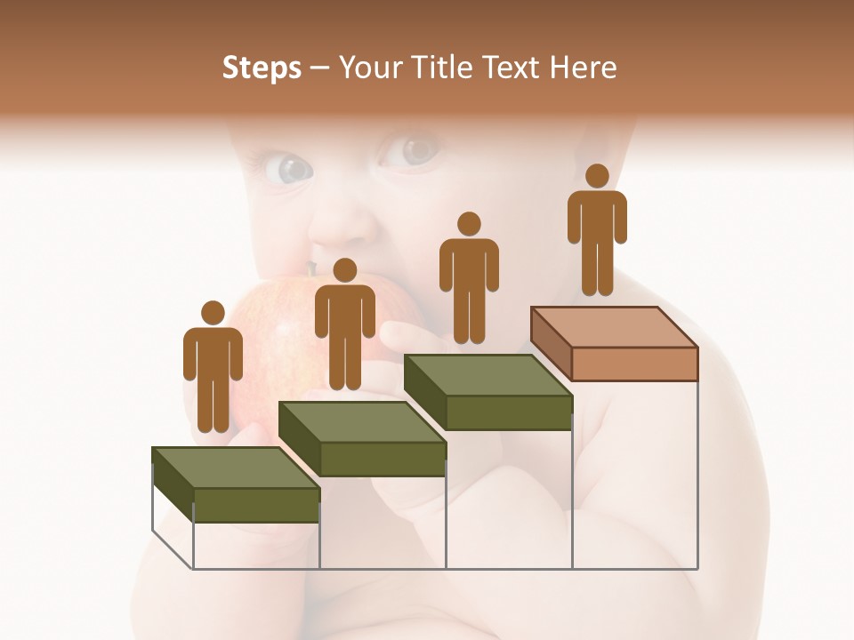 Happiness Portrait Innocence PowerPoint Template