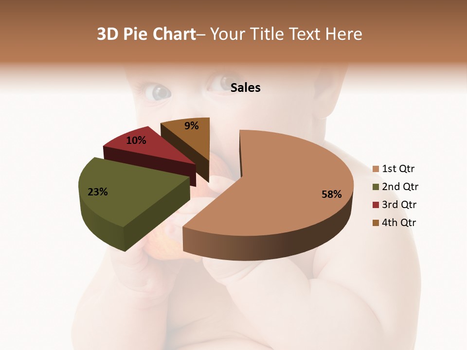 Happiness Portrait Innocence PowerPoint Template