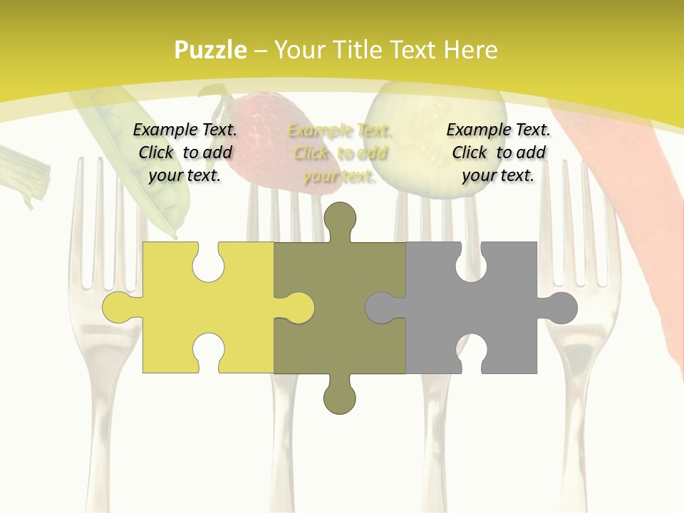 Meal Collection Cucumber PowerPoint Template