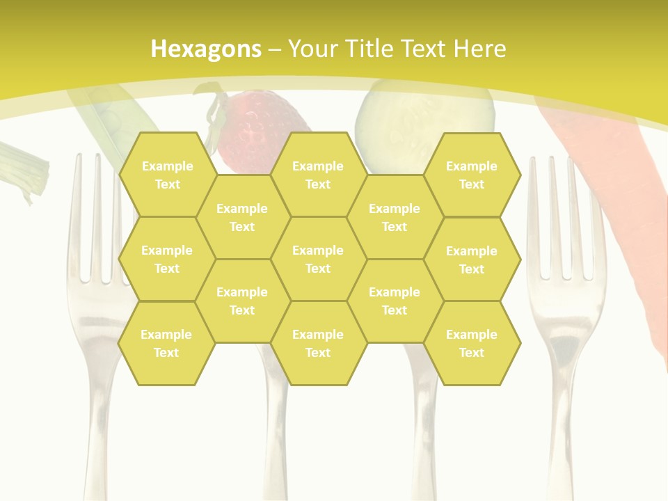 Meal Collection Cucumber PowerPoint Template