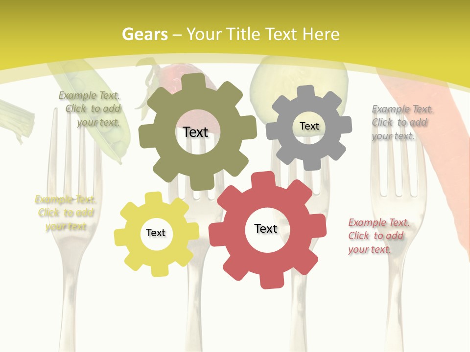 Meal Collection Cucumber PowerPoint Template