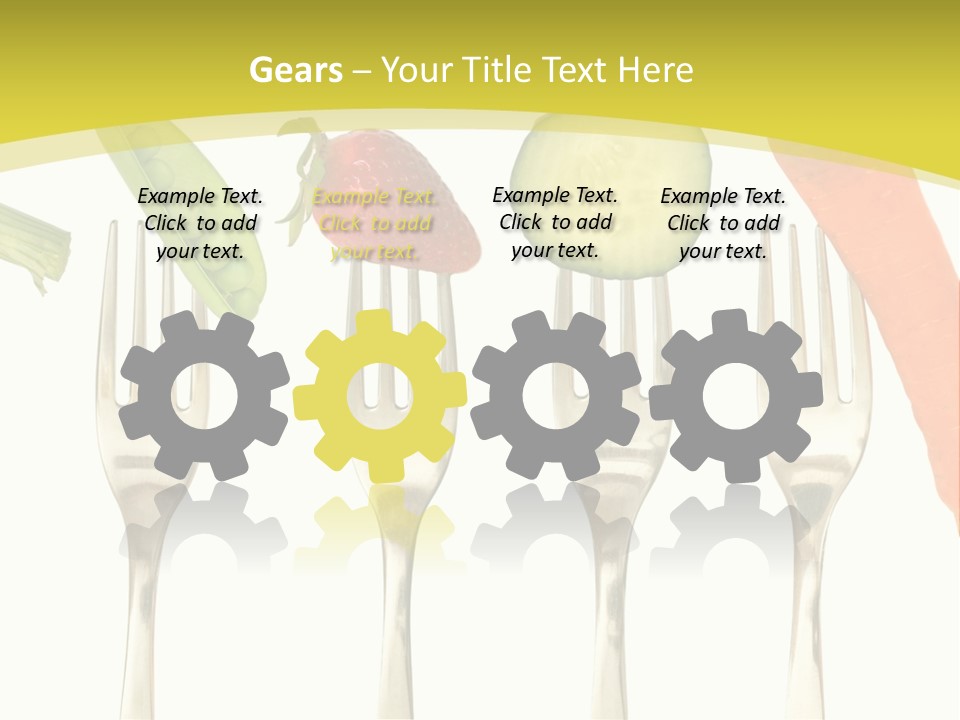 Meal Collection Cucumber PowerPoint Template